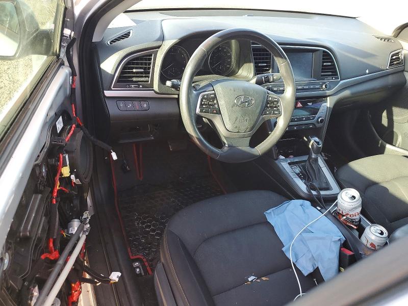 2018 Hyundai Elantra VIN KMHD84LF9JU461012 COPART salvage auction — VANDALISM, Ca - Salvage Certificate, sold $1,800 on 2026-07-16 (photo 8)