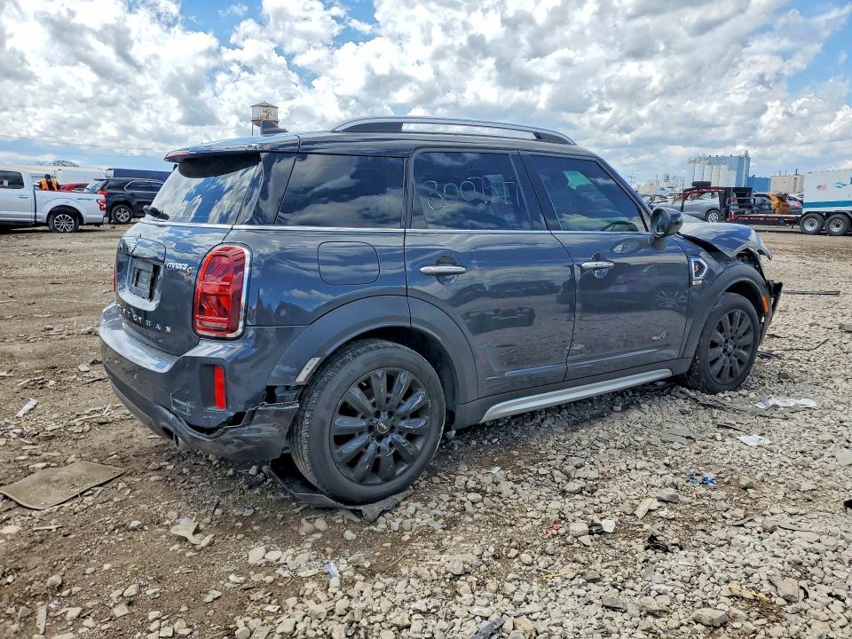 2021 Mini Cooper VIN WMZ83BR09M3N20842 COPART salvage auction — FRONT END, Il - Salvage Certificate, sold $4,000 on 2026-09-16 (photo 3)
