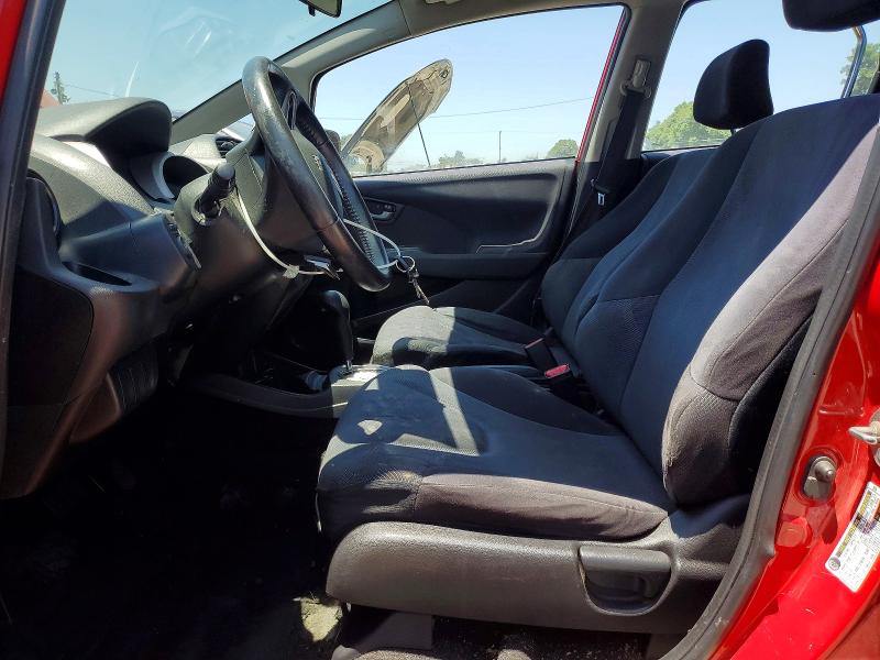 2009 Honda Fit VIN JHMGE88459S011517 COPART salvage auction — MINOR DENT/SCRATCHES, Ca - Dlr/Dis/Exp Only Salvage Title, sold $900 on 2026-07-06 (photo 7)