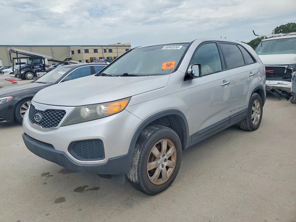 2011 Kia Sorento VIN 5XYKT3A10BG075724 COPART salvage auction — NORMAL WEAR, Sc - Certificate Of Title (P), sold $1,100 on 2026-07-09 (photo 1)