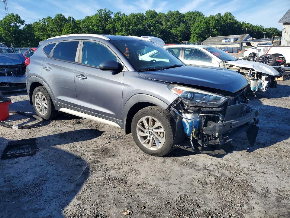 2018 Hyundai VIN KM8J3CA41JU681242 COPART salvage auction — FRONT END, Pa - Certificate Of Salvage, sold $2,700 on 2026-07-13 (photo 4)