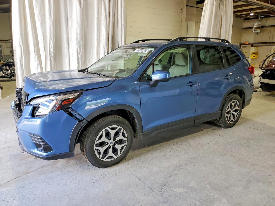 2023 Subaru Forester VIN JF2SKAEC0PH451731 COPART salvage auction — FRONT END, Va - Cert Of Title - Salvage, sold $4,700 on 2026-07-27 (photo 1)