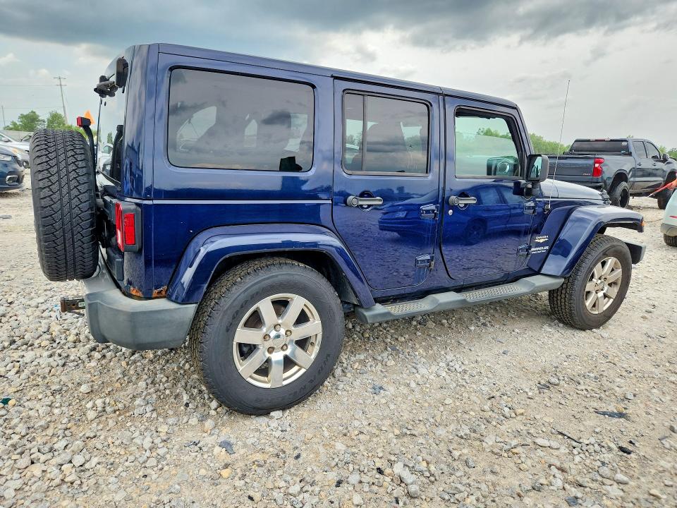 2013 Jeep Wrangler / VIN 1C4BJWEG5DL506295 COPART salvage auction — REAR END, Mi - Certificate Of Title, sold $3,050 on 2026-07-09 (photo 3)