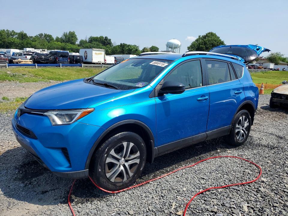 2017 Toyota Rav 4 VIN JTMBFREV4HJ156984 COPART salvage auction — REAR END, Nj - Cert Of Title-Salvage, sold $5,400 on 2026-07-31 (photo 1)