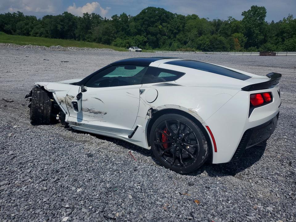 2017 Chevrolet Corvette VIN 1G1YY2D77H5105673 COPART salvage auction — ROLLOVER, Ga - Cert Of Title-Salvage, sold $19,600 on 2026-07-30 (photo 2)