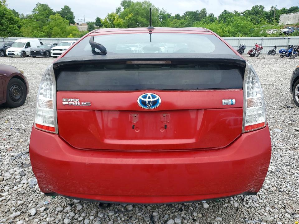 2010 Toyota Prius VIN JTDKN3DU7A0192222 COPART salvage auction — MINOR DENT/SCRATCHES, Oh - Cert Of Title-Rebuilt Salvage, sold $975 on 2026-07-18 (photo 6)