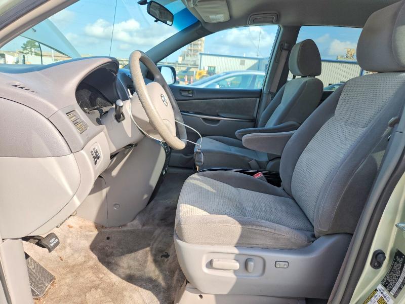2009 Toyota Sienna VIN 5TDZK23C79S274518 COPART salvage auction — WATER/FLOOD, La - Cert Of Title-Salvage Water, sold $650 on 2026-07-08 (photo 7)