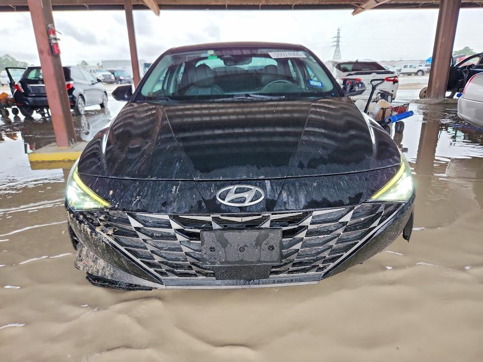 2023 Hyundai Elantra VIN KMHLP4AG3PU501801 COPART salvage auction — REAR END, Tx - Salvage Vehicle Title, sold $3,500 on 2026-07-24 (photo 5)