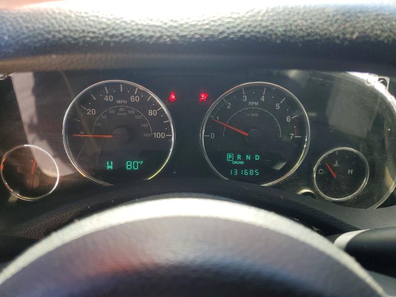 2012 Jeep Wrangler / VIN 1C4BJWDG0CL269148 COPART salvage auction — FRONT END, Ga - Cert Of Title-Salvage, sold $5,500 on 2026-07-10 (photo 9)