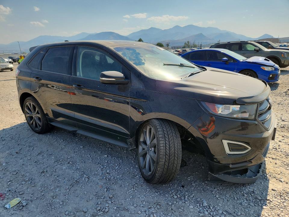 2017 Ford Edge VIN 2FMPK4AP6HBB74611 COPART salvage auction — FRONT END, Ut - Salvage Certificate, sold $2,900 on 2026-07-28 (photo 4)