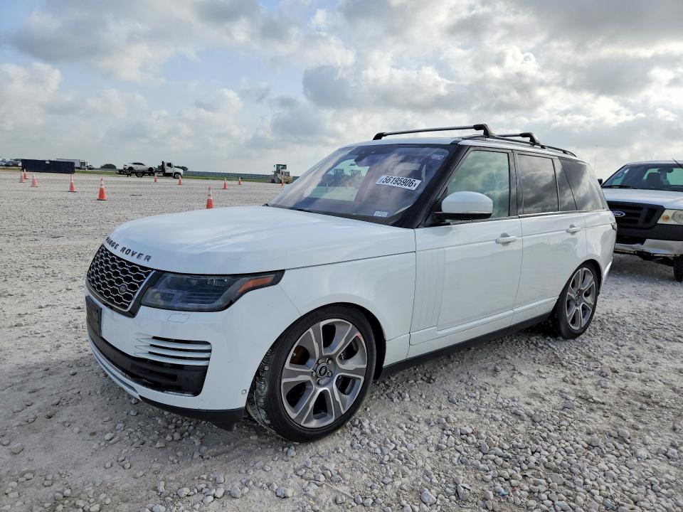 2019 Land rover RANGE ROVER VIN SALGS2SV6KA555229 COPART salvage auction — MECHANICAL, Tx - Certificate Of Title (P), sold $12,600 on 2026-08-20 (photo 1)