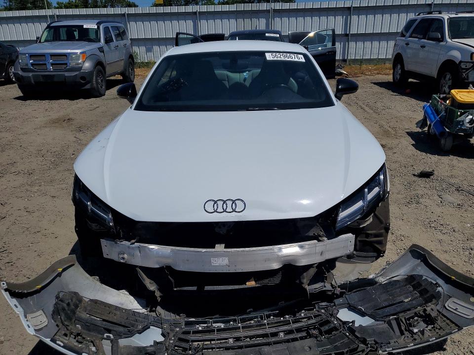 2017 Audi Tt VIN TRUC5AFV5H1006119 COPART salvage auction — FRONT END, Ca - Salvage Certificate, sold $6,500 on 2026-07-07 (photo 5)