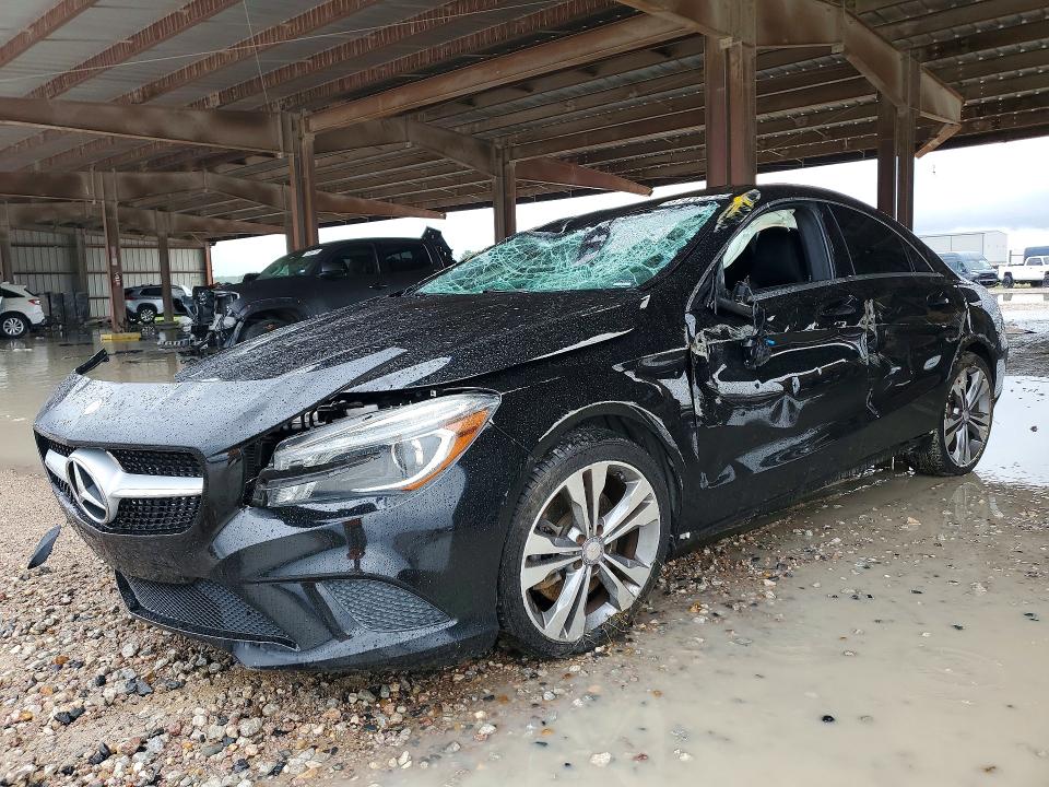 2015 Mercedes-benz Cla-klasse VIN WDDSJ4EB9FN189398 COPART salvage auction — ROLLOVER, AL - CERT OF TITLE-SALVAGE TITLE, sold $700 on 2026-08-14 (photo 1)