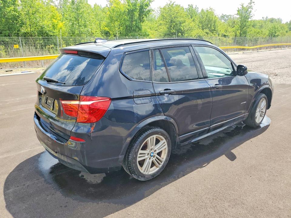 2012 BMW X3 VIN 5UXWX5C50CL718191 COPART salvage auction — MINOR DENT/SCRATCHES, Mt - Certificate Of Title, sold $475 on 2026-07-21 (photo 3)