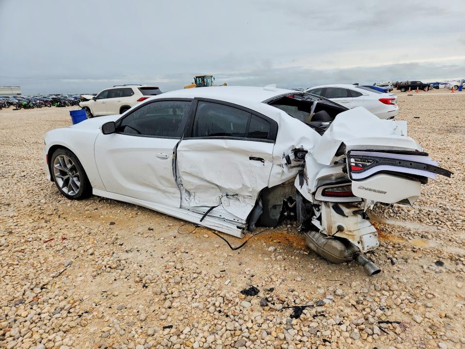 2022 Dodge Charger VIN 2C3CDXHGXNH148417 COPART salvage auction — REAR END, Tx - Salvage Vehicle Title, sold $70 on 2026-07-23 (photo 2)