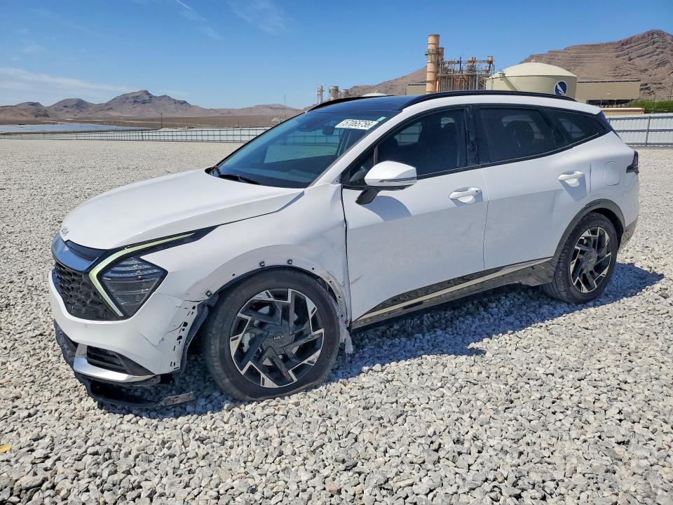 2025 Kia Sportage VIN 5XYK53DF0SG288660 COPART salvage auction — FRONT END, Nv - Salvage Title, sold $11,100 on 2026-07-29 (photo 1)