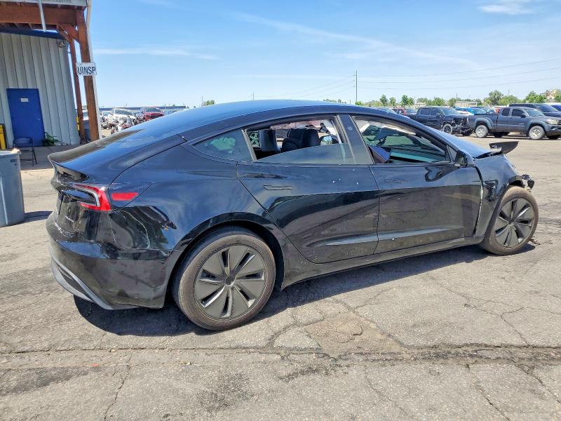 2024 Tesla Model 3 VIN 5YJ3E1EB5RF834178 COPART salvage auction — FRONT END, Co - Salvage Title, sold $9,300 on 2026-08-04 (photo 3)