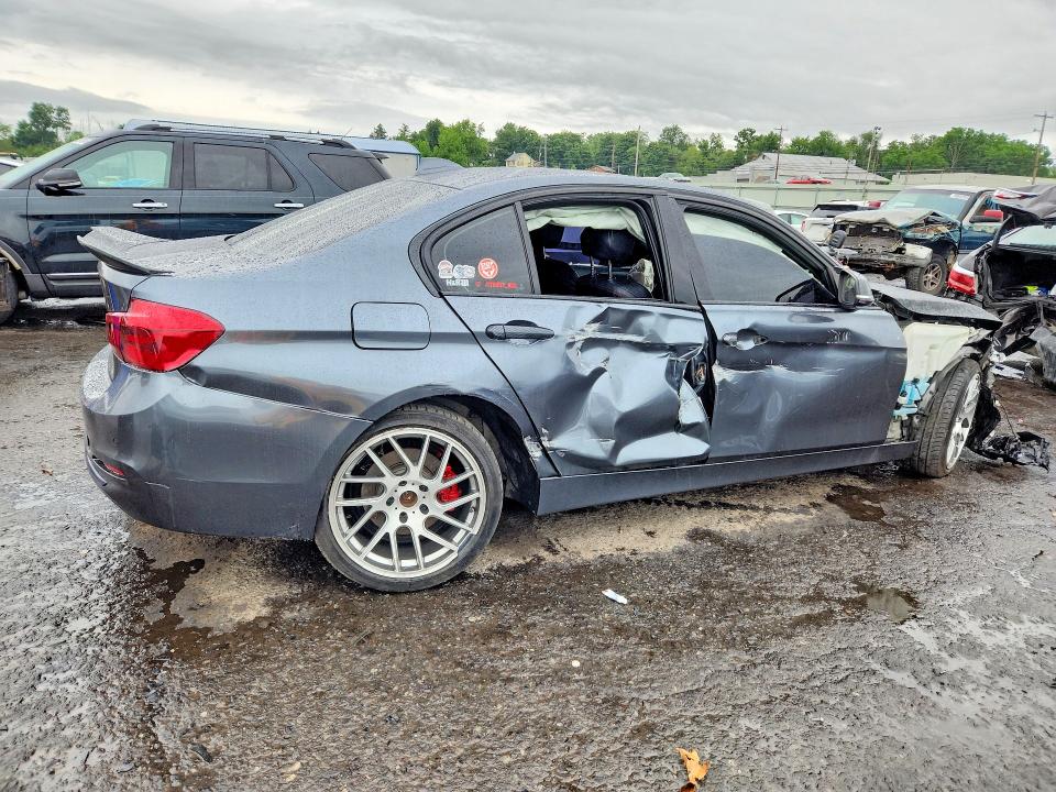 2017 BMW 3er VIN WBA8D9G36HNU64126 COPART salvage auction — SIDE, PA - CERTIFICATE OF SALVAGE, sold $575 on 2026-07-31 (photo 3)