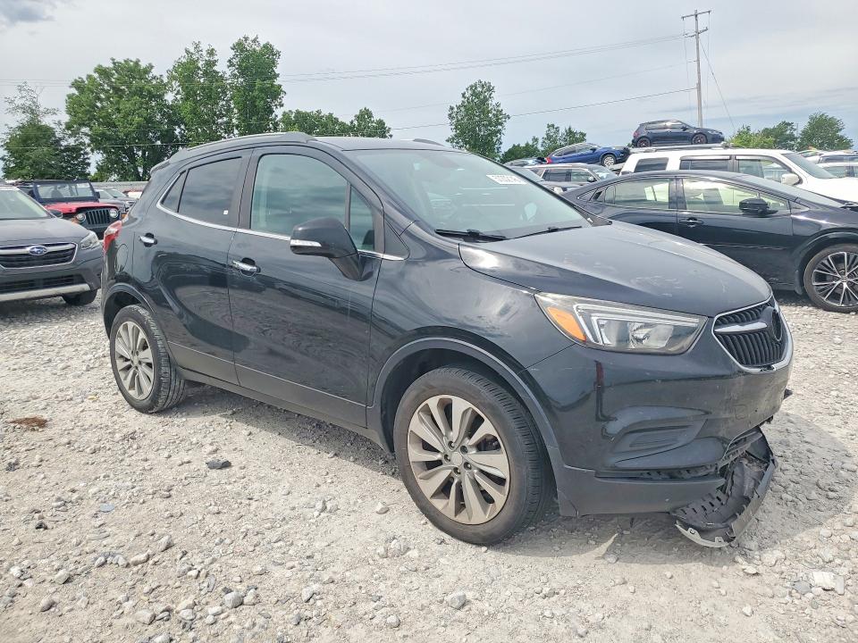 2017 Buick Encore VIN KL4CJESB9HB075179 COPART salvage auction — FRONT END, Mi - Certificate Of Title, sold $1,950 on 2026-07-16 (photo 4)