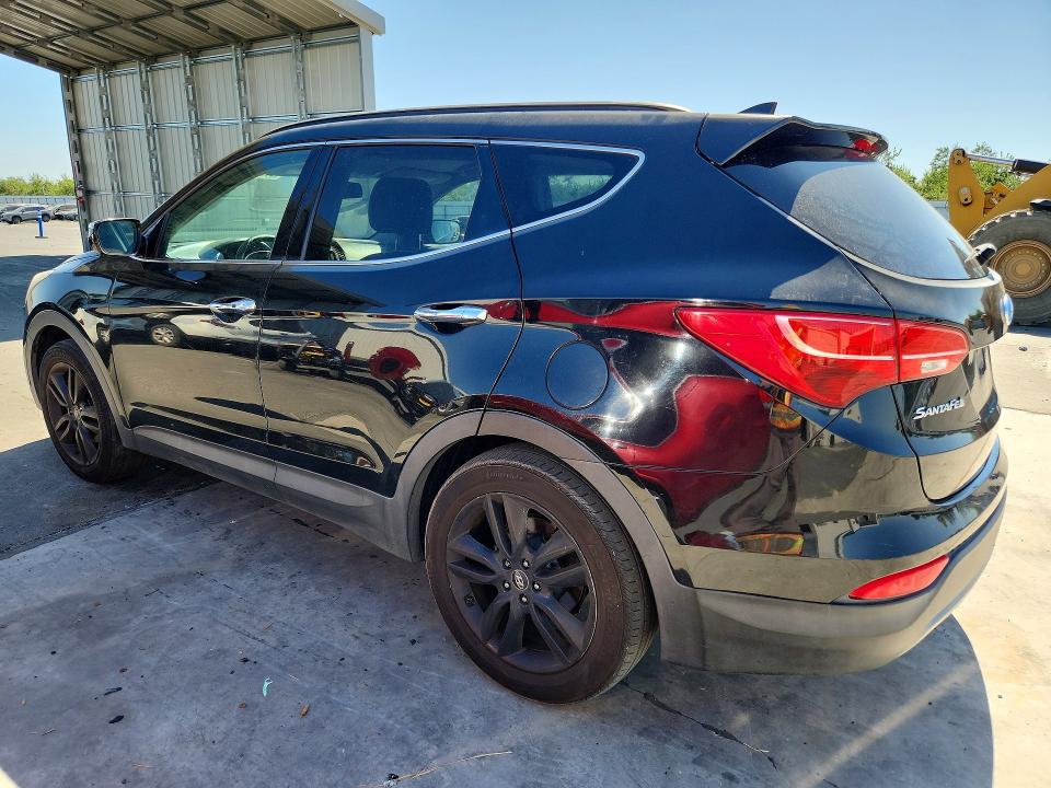 2014 Hyundai Santa fe VIN 5XYZU3LA1EG227815 COPART salvage auction — FRONT END, Ca - Dis/Dlr/Exp Only Clean Title, sold $1,150 on 2026-07-07 (photo 2)