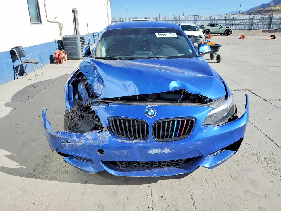 2016 BMW VIN WBA1F5C51GV343899 COPART salvage auction — FRONT END, Ut - Salvage Certificate, sold $1,400 on 2026-08-10 (photo 5)