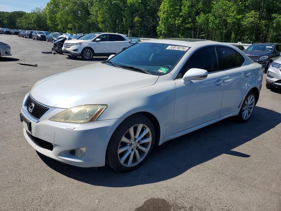 2010 Lexus Is 250 VIN JTHCF5C27A5042822 COPART salvage auction — REAR END, NJ - CERT OF TITLE-SALVAGE, sold $300 on 2026-07-21 (photo 1)