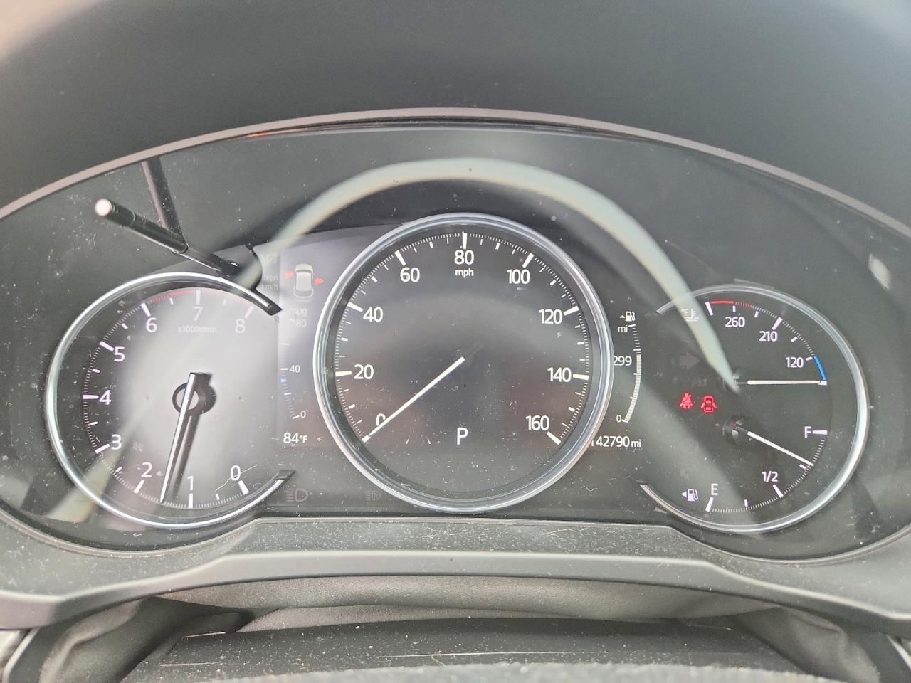 2019 Mazda CX-5 VIN JM3KFADM9K1669737 COPART salvage auction — Side, Sv - Salvage Title, sold $4,750 on 2026-07-09 (photo 9)