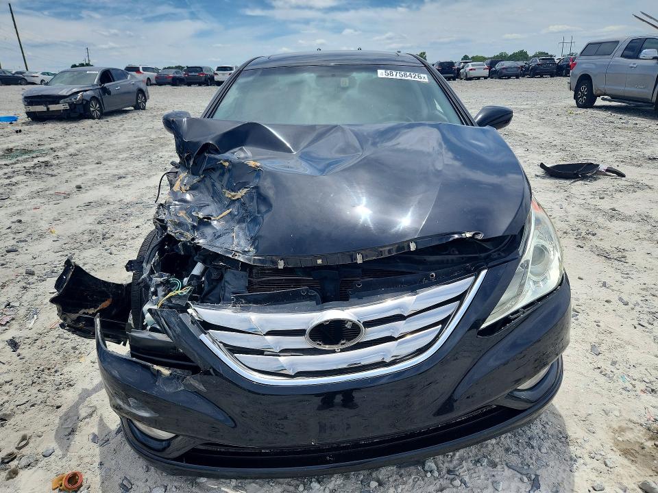 2011 Hyundai Sonata VIN 5NPEC4ACXBH305363 COPART salvage auction — FRONT END, GA - CERTIFICATE OF TITLE, sold $475 on 2026-07-20 (photo 5)