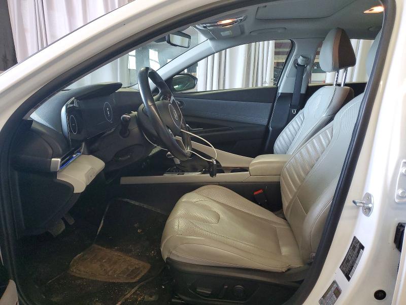 2021 Hyundai Elantra VIN 5NPLP4AG7MH040922 COPART salvage auction — NORMAL WEAR, IL - CERTIFICATE OF TITLE, sold $5,200 on 2026-07-30 (photo 7)
