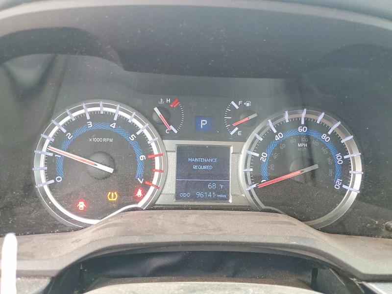 2017 Toyota 4runner VIN JTEBU5JR8H5435592 COPART salvage auction — FRONT END, UT - CERTIFICATE OF TITLE, sold $5,400 on 2026-07-23 (photo 9)