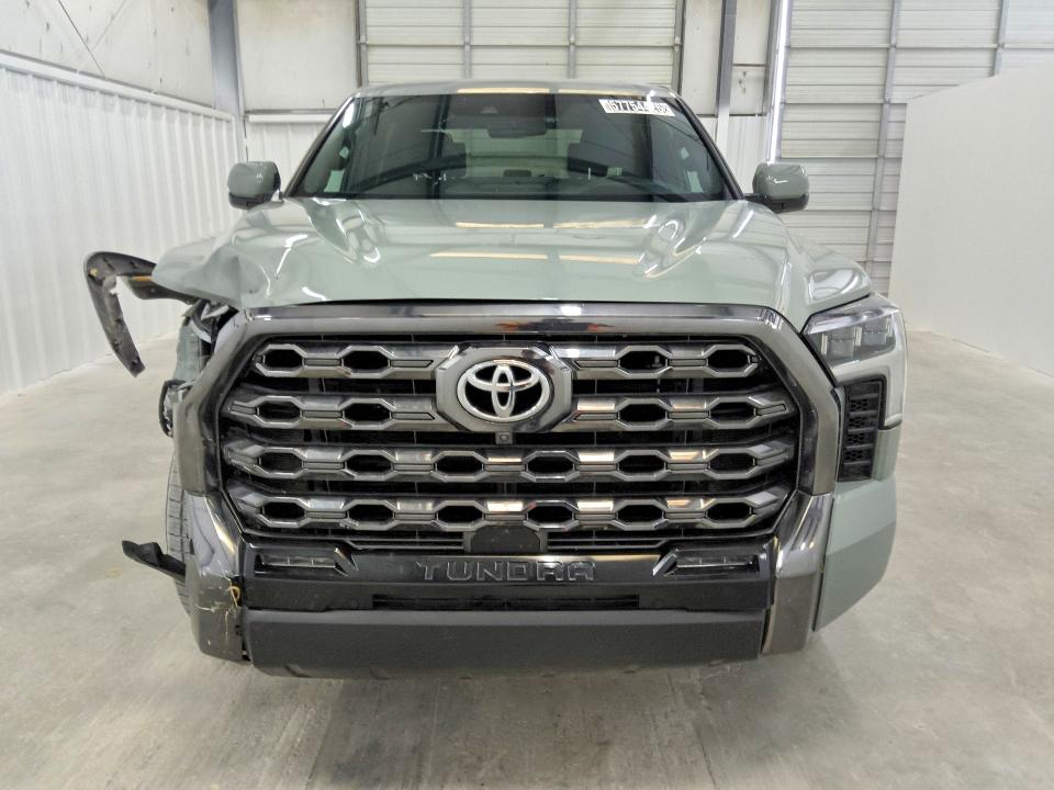 2025 Toyota Tundra VIN 5TFNA5DB0SX326306 COPART salvage auction — FRONT END, TX - CERTIFICATE OF TITLE, sold $32,250 on 2026-07-21 (photo 5)