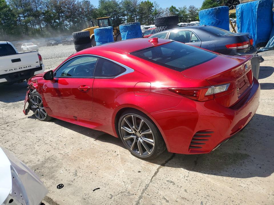 2017 Lexus Rc VIN JTHSM5BCXH5002854 COPART salvage auction — FRONT END, Nj - Cert Of Title-Salvage, sold $7,900 on 2026-07-26 (photo 2)