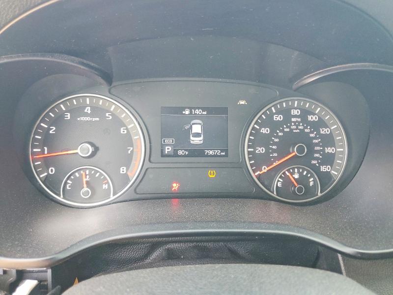 2019 Kia VIN 5XXGT4L30KG320763 COPART salvage auction — FRONT END, Tx - Salvage Vehicle Title, sold $1,450 on 2026-07-17 (photo 9)
