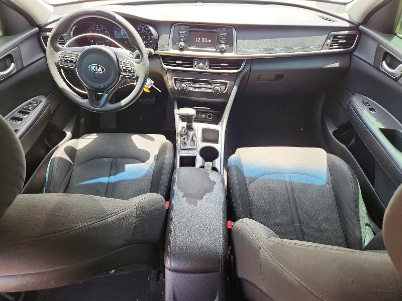 2016 Kia Optima VIN KNAGT4L38G5095954 COPART salvage auction — REAR END, Tx - Bonded Title - Salvage, sold $175 on 2026-07-23 (photo 8)