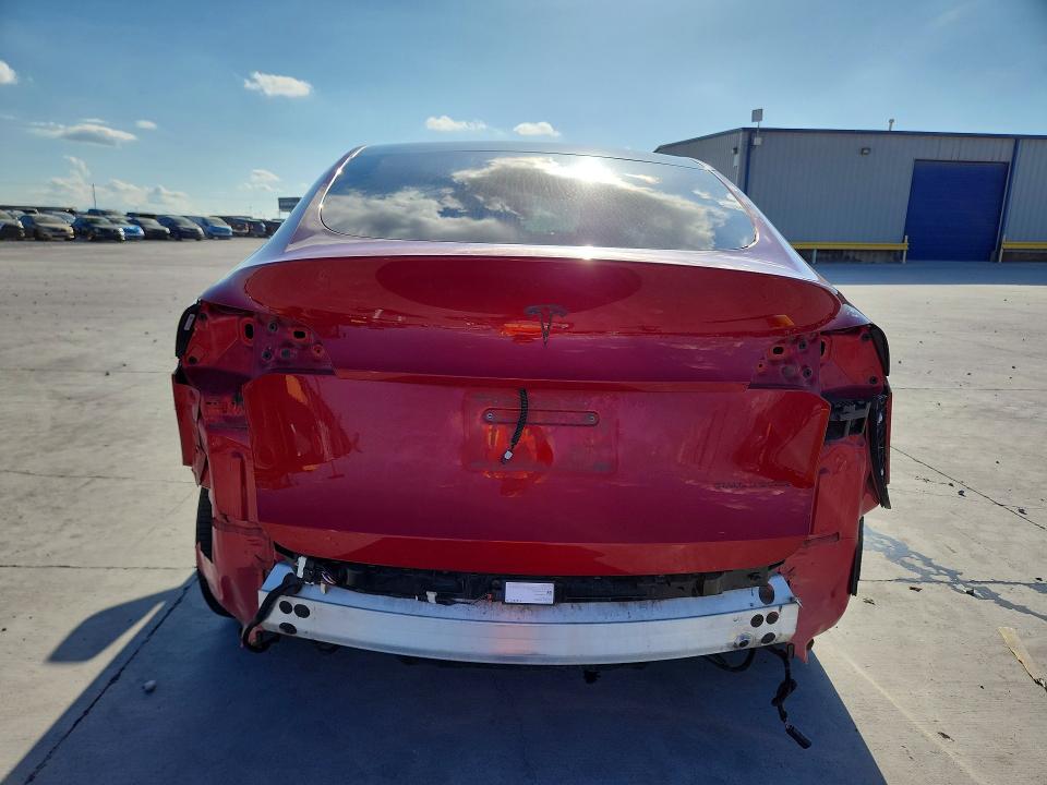 2020 Tesla Model y VIN 5YJYGDEE4LF031719 COPART salvage auction — REAR END, Tx - Salvage Vehicle Title, sold $7,800 on 2026-07-04 (photo 6)