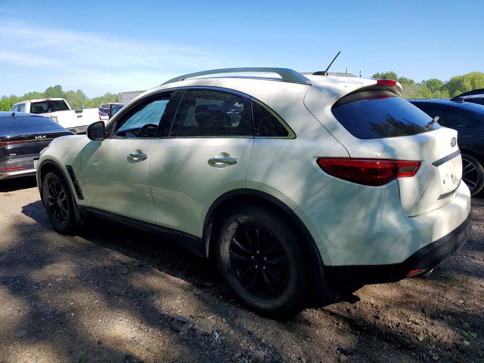 2010 Infiniti Fx35 VIN JN8AS1MW8AM850783 COPART salvage auction — FRONT END, On - Permit No Brand - Unfit, sold $400 on 2026-07-02 (photo 2)