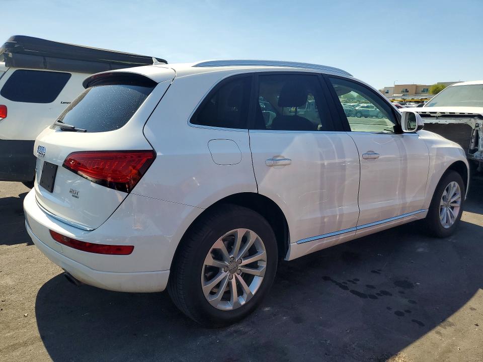 2015 Audi Q5 VIN WA1CFAFP1FA039876 COPART salvage auction — MINOR DENT/SCRATCHES, Ca - Certificate Of Title, sold $1,250 on 2026-07-22 (photo 3)
