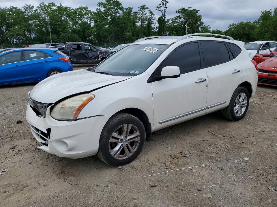2012 Nissan Rogue VIN JN8AS5MV5CW377642 COPART salvage auction — FRONT END, Pa - Certificate Of Salvage, sold $400 on 2026-07-02 (photo 1)