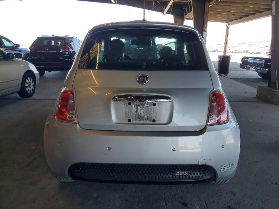 2014 Fiat 500 VIN 3C3CFFGEXET294506 COPART salvage auction — FRONT END, CA - SALVAGE CERTIFICATE, sold $200 on 2026-08-10 (photo 6)