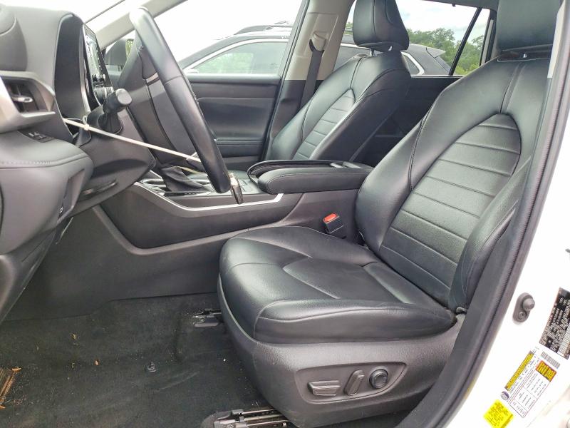 2022 Toyota Highlander VIN 5TDHZRBH1NS569427 COPART salvage auction — REAR END, Ct - Cert Of Title-Salvage, sold $15,200 on 2026-07-24 (photo 7)