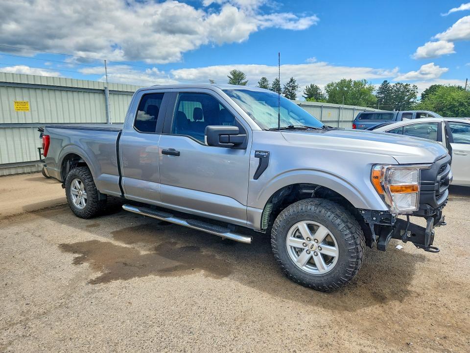 2022 Ford F-150 VIN 1FTFX1E58NKD69281 COPART salvage auction — FRONT END, Pa - Cert Of Salvage-W=Flood Veh, sold $11,400 on 2026-07-02 (photo 4)