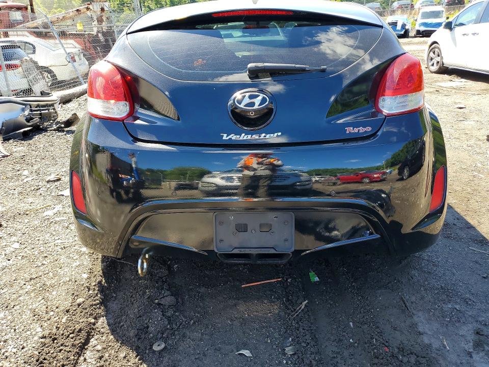 2012 Hyundai Veloster VIN KMHTC6AD8CU071531 COPART salvage auction — FRONT END, Md - Cert Of Salvage > 75% Damage, sold $400 on 2026-07-02 (photo 6)