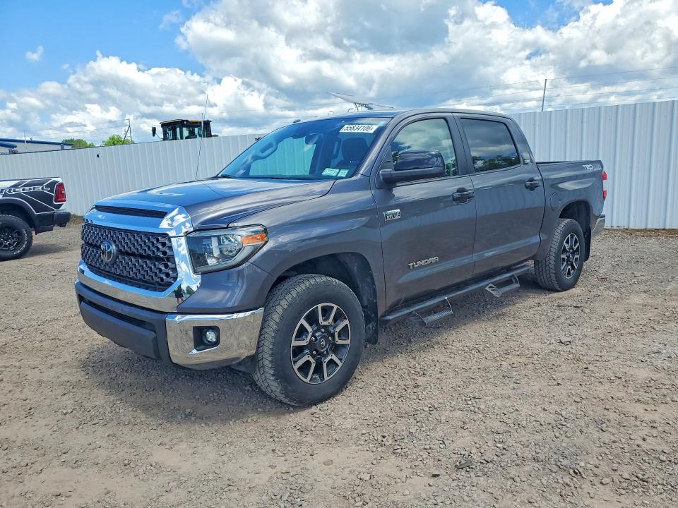 2018 Toyota Tundra VIN 5TFDY5F19JX685079 COPART salvage auction — SIDE, Ny - Mv-907A Salvage Certificate, sold $17,900 on 2026-07-28 (photo 1)