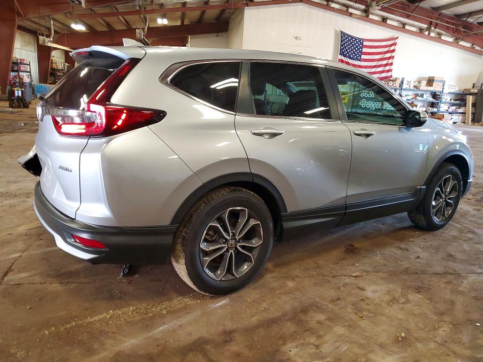 2020 Honda Cr-v VIN 2HKRW2H8XLH646259 COPART salvage auction — REAR END, Mi - Certificate Of Title, sold $4,100 on 2026-07-31 (photo 3)