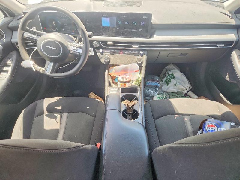 2025 Hyundai Sonata VIN KMHL64JA5SA487182 COPART salvage auction — FRONT END, Nv - Salvage Title, sold $8,600 on 2026-07-06 (photo 8)