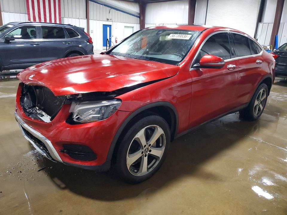 2017 Mercedes-benz Glc VIN WDC0J4KB0HF233608 COPART salvage auction — FRONT END, Pa - Certificate Of Salvage, sold $8,200 on 2026-07-08 (photo 1)