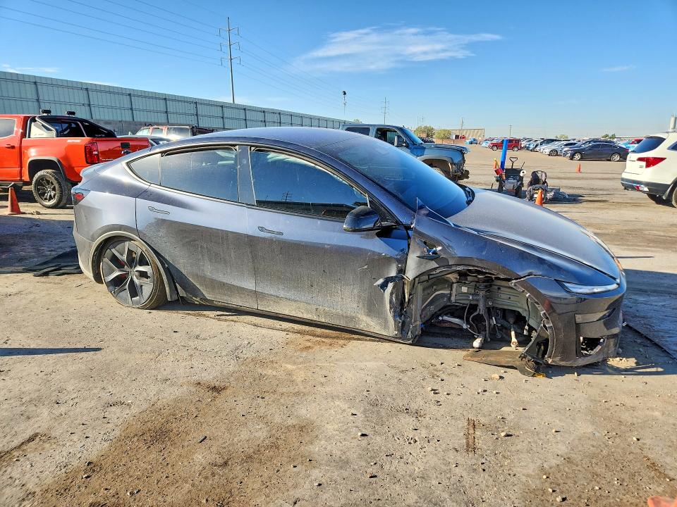 2026 Tesla Model y VIN 7SAYGDET2TA670048 COPART salvage auction — FRONT END, Nm - Cert Of Title-Salvage, sold $1,100 on 2026-07-30 (photo 4)
