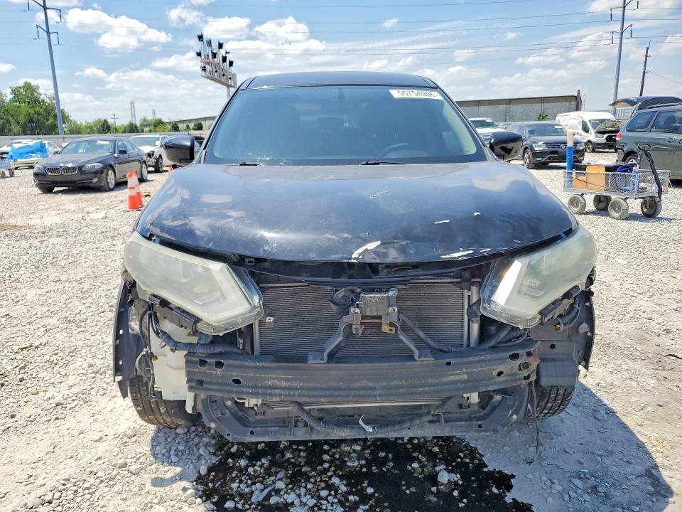 2017 Nissan Rogue VIN KNMAT2MV5HP573802 COPART salvage auction — FRONT END, OH - CERT OF TITLE-REBUILT SALVAGE, sold $625 on 2026-07-02 (photo 5)
