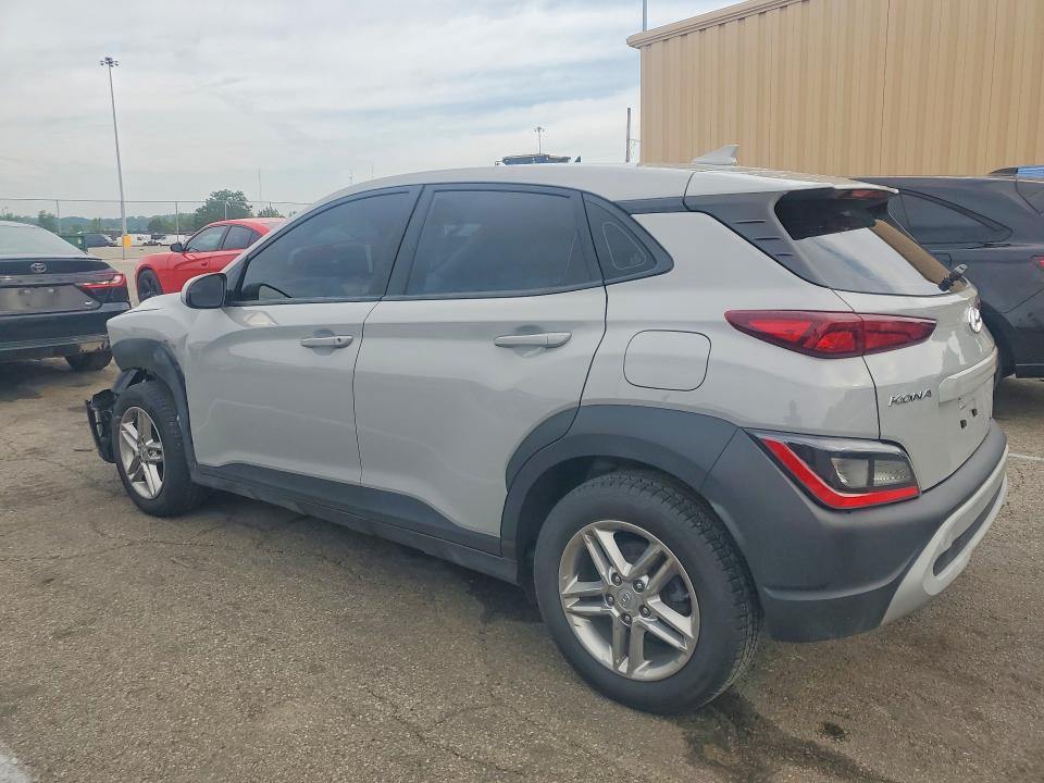 2022 Hyundai Kona VIN KM8K22AB0NU776073 COPART salvage auction — FRONT END, Oh - Certificate Of Title (P), sold $6,200 on 2026-07-29 (photo 2)