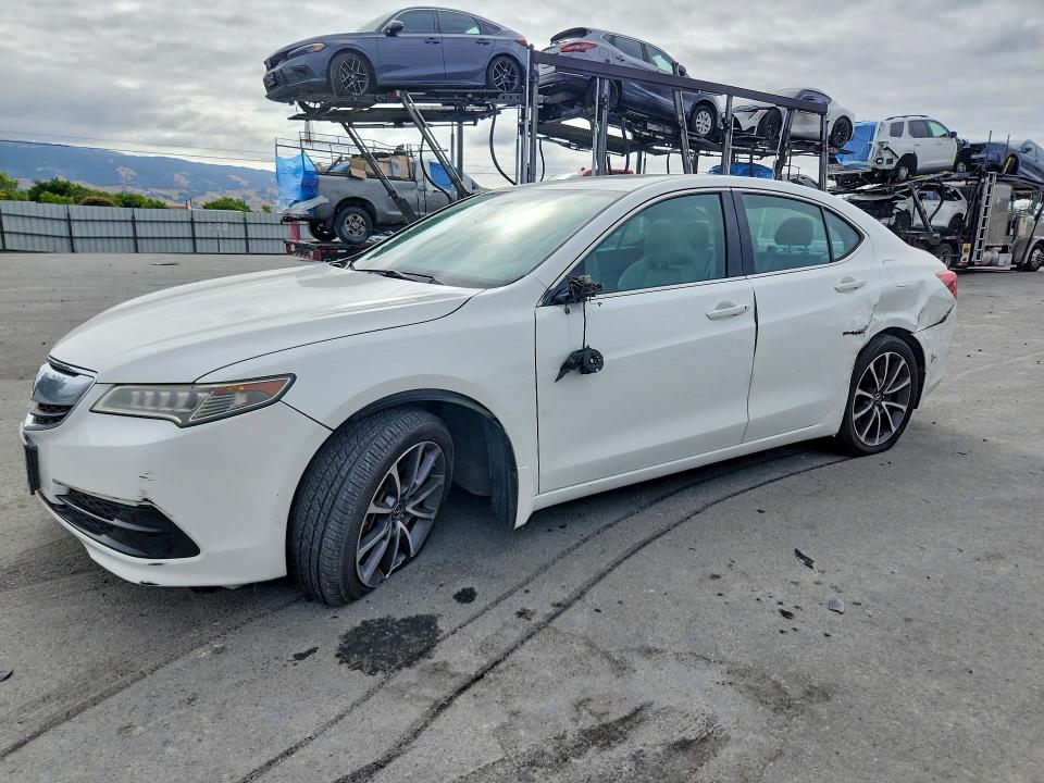 2015 Acura VIN 19UUB2F57FA001032 COPART salvage auction — REAR END, Ca - Salvage Certificate, sold $975 on 2026-07-02 (photo 1)